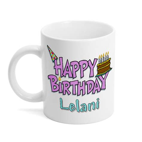 Personalized Happy Birthday Mug