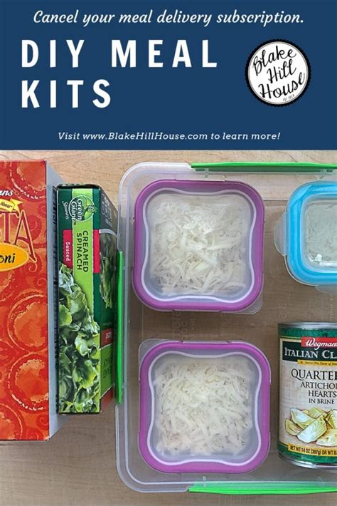 DIY Meal Kits | Week 3 – Blake Hill House