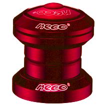 BMX Bicycle Headset Threadless 1-1/8 Cartridge Bearing Alloy Red: Husky Bicycles