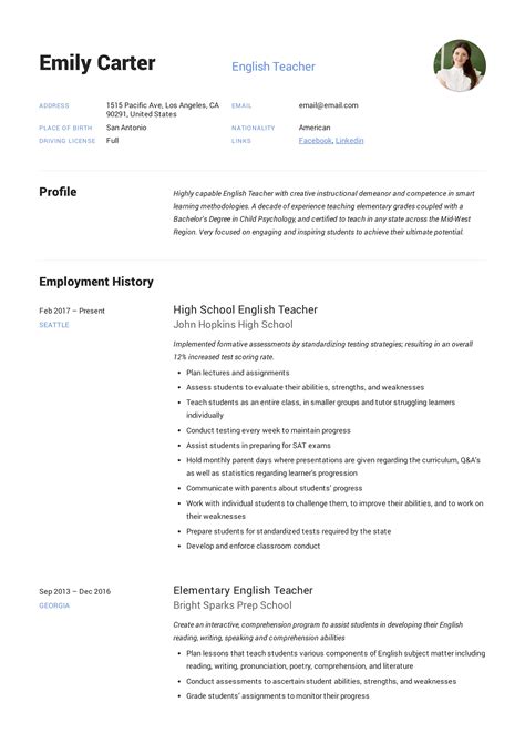 Free pdf resume template download - funnygar