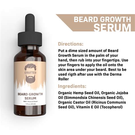 Beard Growth Serum – Crafted Beards