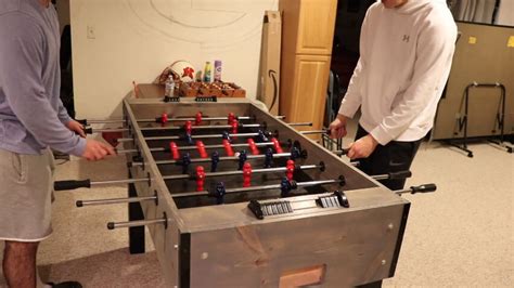 DIY Foosball Table - (How to Make a Foosball Table at Home)