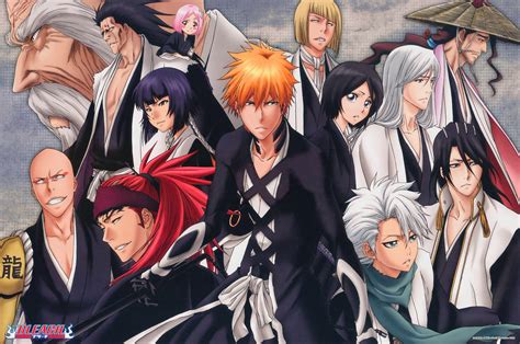 Bleach Captains Wallpapers - Top Free Bleach Captains Backgrounds - WallpaperAccess