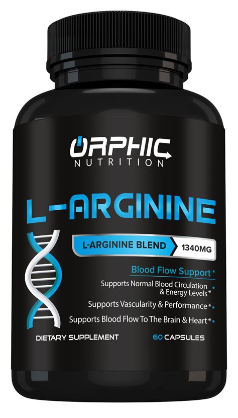 Nitric Oxide/L-Arginine Supplements | Orphic Nutrition