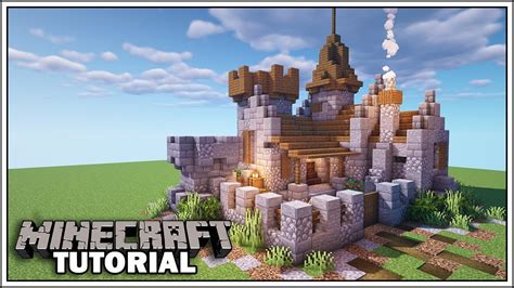 Minecraft Small Castle Tutorial [How To Build] - YouTube