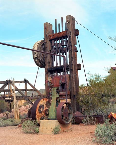 Old Mining Equipment stock image. Image of cables, equipment - 28795199