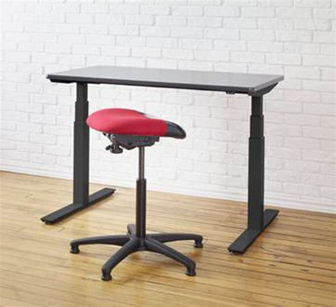 Ergonomic Sit Stand Desk Stool by ErgoCentric | Healthy Posture Store