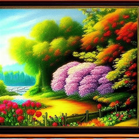 Fairy Tale Landscape Painting · Creative Fabrica