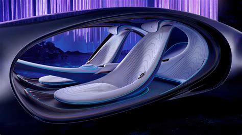 Mercedes-Benz VISION AVTR is a Real Avatar-Inspired Car That Can Drive Sideways - TechEBlog