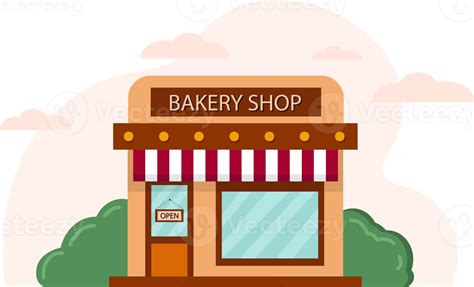 Bakery shop, Illustration of bakery shop. 21167650 PNG