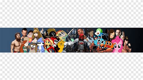 Baixar | Área de trabalho do banner artístico do YouTube, banner do youtube, logo, videogame png ...