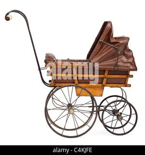 Reproduction antique Victorian dolls pram Stock Photo - Alamy