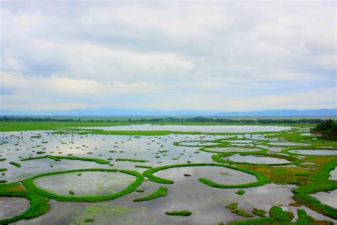 Loktak : Largest Fresh Water Lake In Manipur, India.