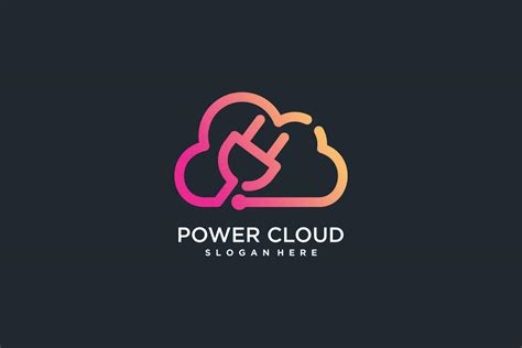 Cloud logo design with modern creative concept idea 25403154 Vector Art at Vecteezy