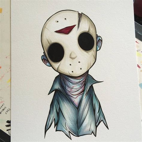 Jason Vorhees Drawing at GetDrawings | Free download