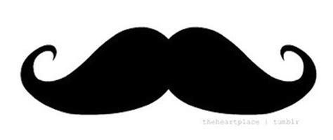 Mustache Cut Outs Printable - ClipArt Best