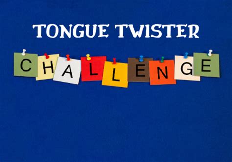 Tongue Twister Challenge | Macaroni KID South Charlotte