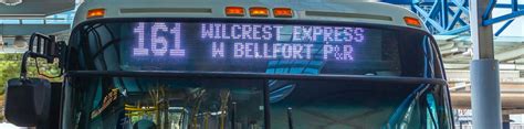 161 Wilcrest Express | METRO Bus Route | Accessible Public Transit ...