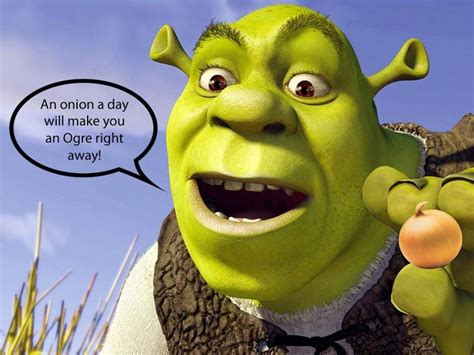 Shrek Onion Meme