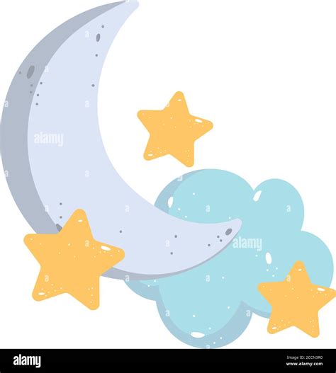 Moon And Stars Cut Out Stock Images & Pictures - Alamy