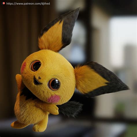 How Pichu would look in Pokemon Detective Pikachu by DJTHED | Detective Pikachu | Know Your Meme