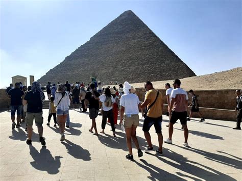 In pics: Tourists flock back to Egypt's archaeological sites, coastal ...