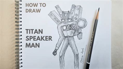 Skibidi Toilet How to draw 😱😱😱 TITAN SPEAKERMAN - YouTube