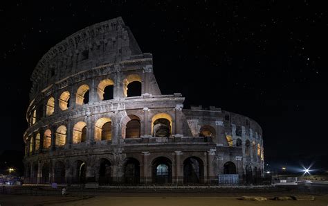 Coliseum at night Photograph by Jaroslaw Blaminsky - Fine Art America