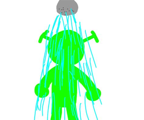 shrek takes a shower - Drawception