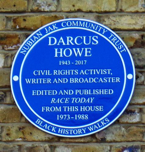 Darcus Howe - SE24 : London Remembers, Aiming to capture all memorials in London