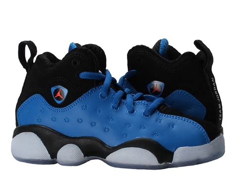 Jordan - Nike Air Jordan Jumpman Team II Prem BP Blue/Blk Little Boys' Shoes 861433-400 ...