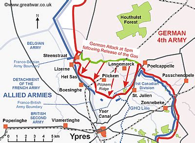 The Second Battle of Ypres, 1915