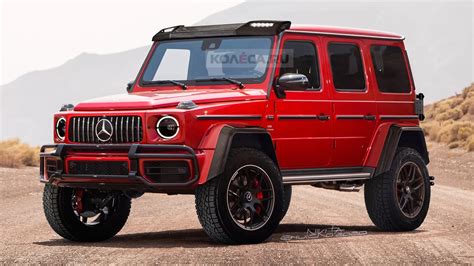 The New 2021 Mercedes-Benz G-Class 4×4² Should Look A Lot Like This ...