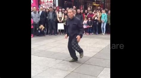 Elderly man shows off hip-hop dancing skills with professional dancers - Buy, Sell or Upload ...