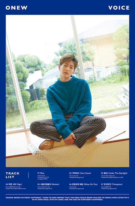 SHINee's Onew Dominates iTunes Album Charts In 23 Countries With First Solo Album “VOICE”