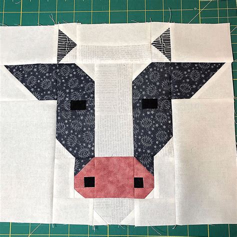 Free Farm Animal Quilt Block Patterns Combine All The Animals To Create A Delightful Scene ...