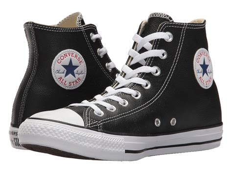 Converse Chuck Taylor® All Star® Leather Hi at Zappos.com