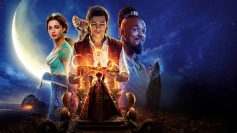 2560x1440 Resolution Aladdin 2019 Movie Banner 8K 1440P Resolution Wallpaper - Wallpapers Den