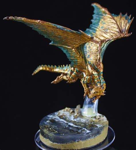 [OC] [ART] Nolzur’s Marvelous Miniature: Bronze Dragon, complete with ...