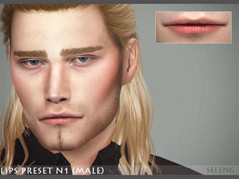 The Sims Resource - Lips Preset N1 (male)