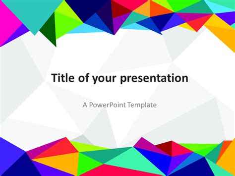 Abstract 80s PowerPoint Template - PresentationGO.com