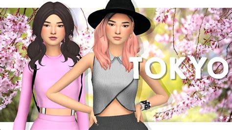 TOKYO FASHION | Sims 4 Create A Sim - YouTube