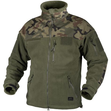 HELIKON INFANTRY ARMEE FLEECE HERREN JACKE OLIV POLNISCHER WOODLAND TARN | eBay