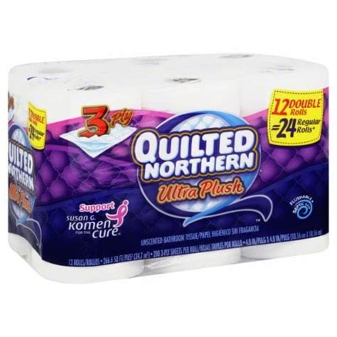 Quilted Northern Ultra Plush Bath Tissue, 12 rolls - Kroger