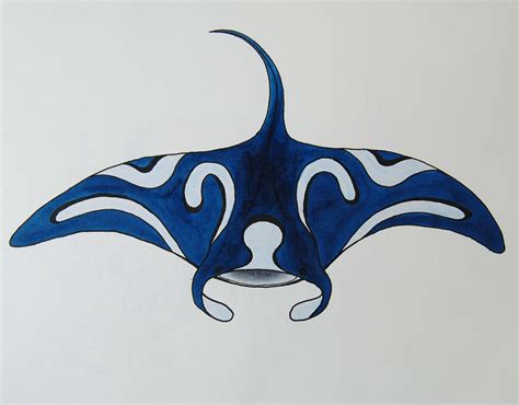 Manta Ray with Markers | Sea creatures drawing, Drawings, Polygon art