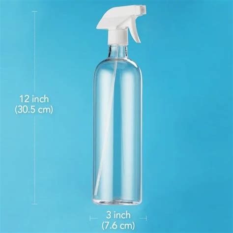 PET Plastic Spray Pump Bottle, 500 ml at Rs 14/piece in Agra | ID: 2850460634433