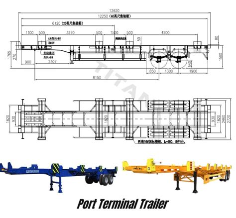 What are the Different Types of Shipping Container Chassis Trailer