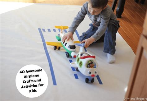 40 Awesome Airplane Crafts And Activities for Kids - Teaching Expertise