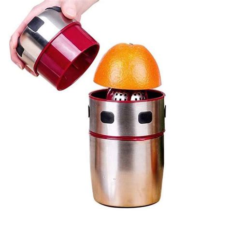 Manual Hand Portable Juicer with Strainer and Container - CouponRocks