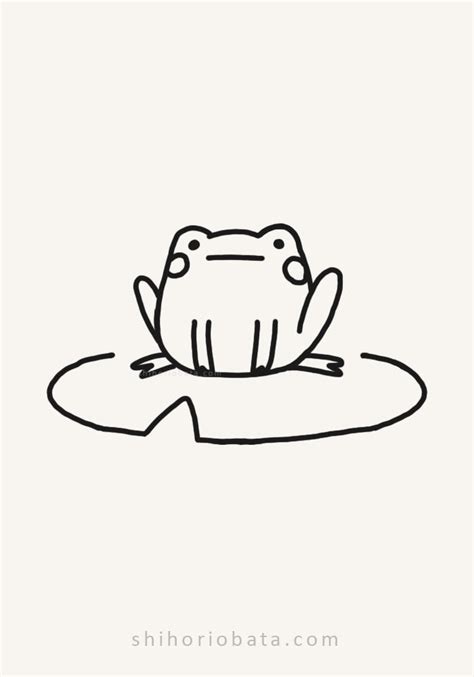 23 Easy Frog Drawing Ideas